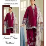 Zara shahJahan MOST DEMANDING EDITION 03PCS UNSTITCHED SUIT