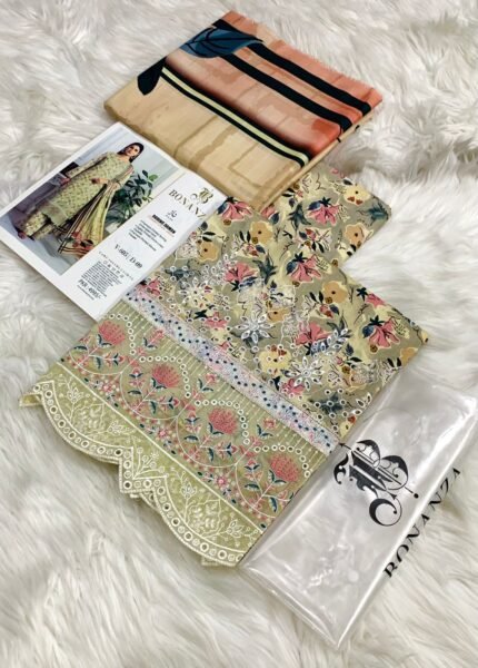 Zara shahJahan MOST DEMANDING EDITION 03PCS UNSTITCHED SUIT